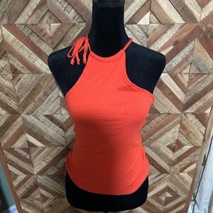 Range One Shoulder Tie Top